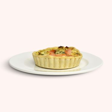 Smoked Salmon & Leek Quiche