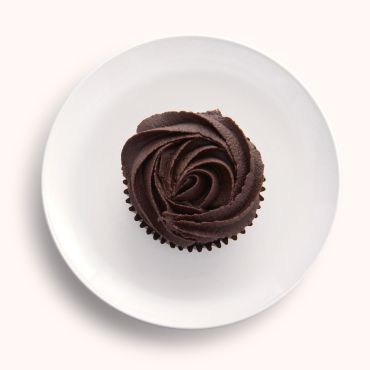 Chocolate Rosette Cupcake