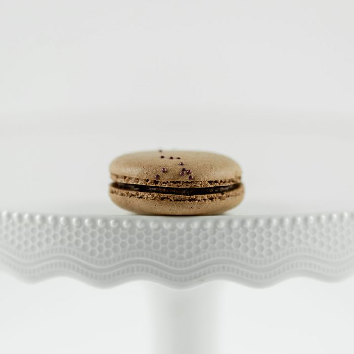 Dark Chocolate Macaron