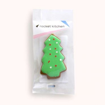 Single Christmas Tree Cookies