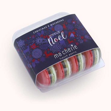 Christmas Pudding Macarons - 8 Box
