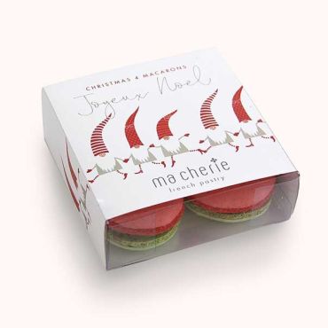 Christmas Pudding Macarons - 4 Box