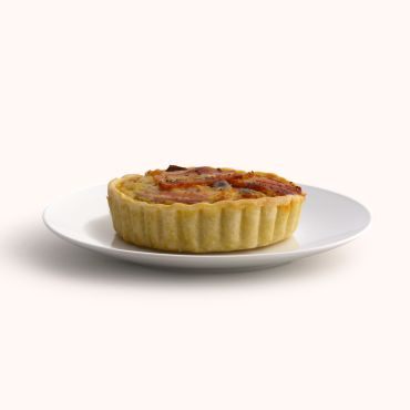 Mushroom & Bacon Quiche 