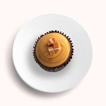 Sticky Caramel Cupcake