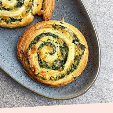 Spinach and Cheese Swirl 